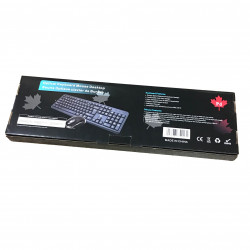 USB KEYBOARD / OPTICAL MOUSE (BLACK)