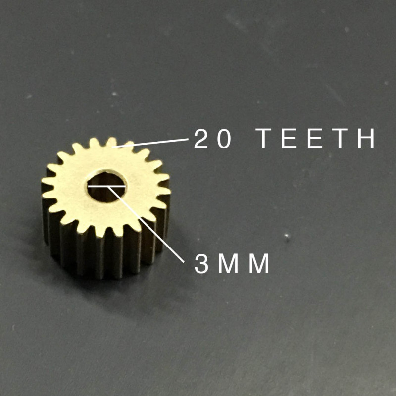 METAL GEAR, D3MM, 20 TEETH