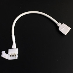 CONNECTOR, 5050, HEADER SOCKET TO CLIP-ON, RGB