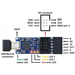 POLOLU USB AVR PROGRAMMER V2.1