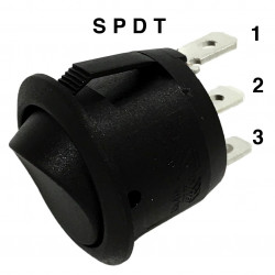 ROCKER ROUND SPDT SWITCH...