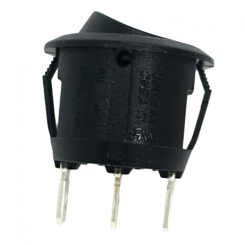 ROCKER ROUND SPDT SWITCH ON-ON R13-112C