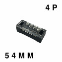 TERMINAL STRIP 4 POSITION 15A 600V TB-1504