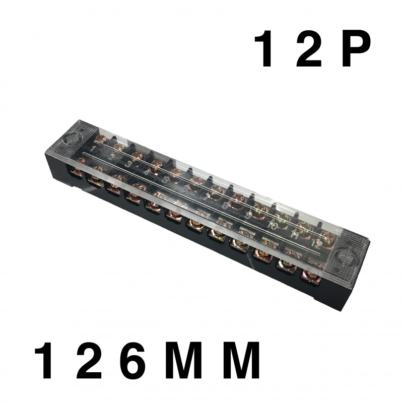 TERMINAL BLOCK 12 POSITION 15A 600V TB-1512