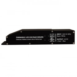 VOLTAGE DIMMABLE CLASS 2 LED DRIVER, 12VDC, 60W