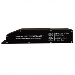 VOLTAGE DIMMABLE CLASS 2 LED DRIVER, 12VDC, 40W