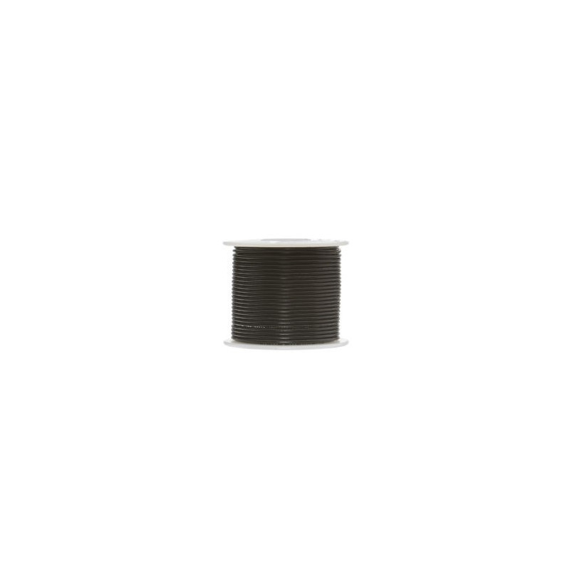 2 CORE WIRE 26AWG BLACK/BLACK (100FT)/ROLL