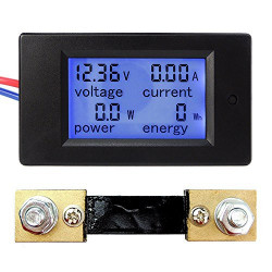 PZEM-051 LCD DC VOLT / AMP / WATT METER