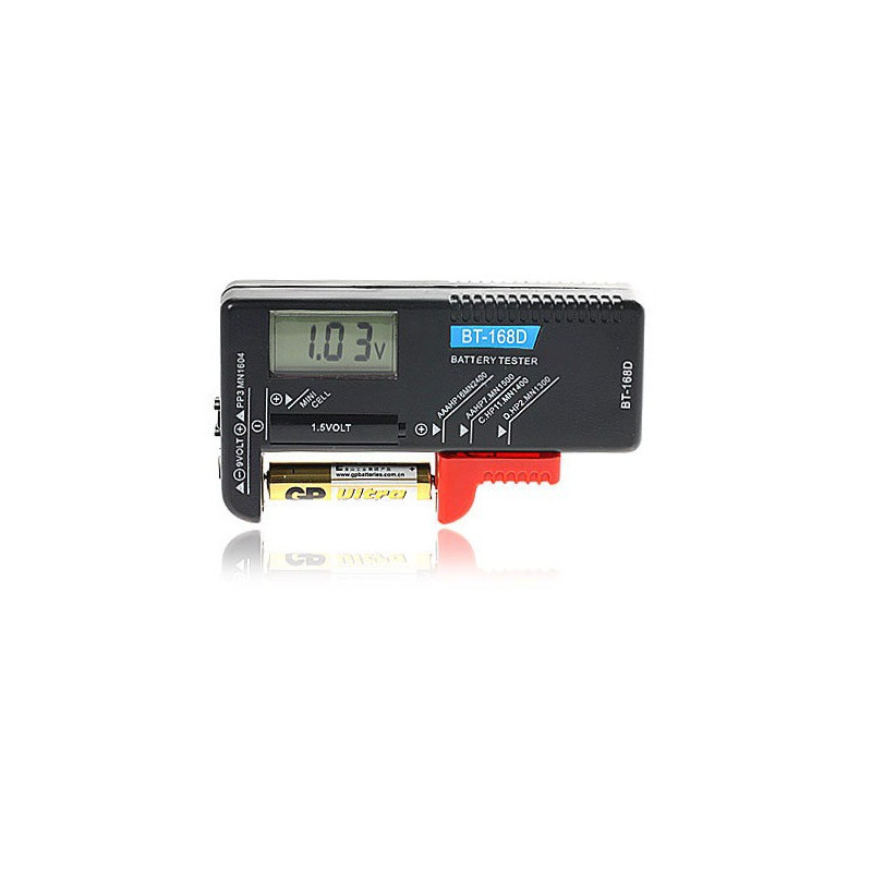 BATTERY TESTER BT-168D W/LCD DISPLAY