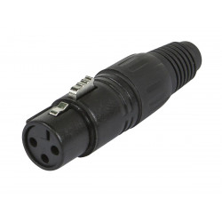 3-PIN FEMALE DMX CONNECTOR