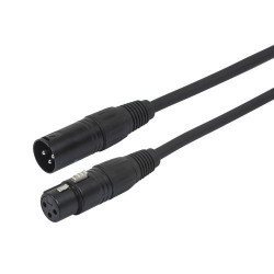 3 PIN DMX LIGHTING AND AES/EBU CABLE 1.5M (5FT)