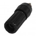 CONNECTORS, BINDING POST, 12MM, BLACK BP-3