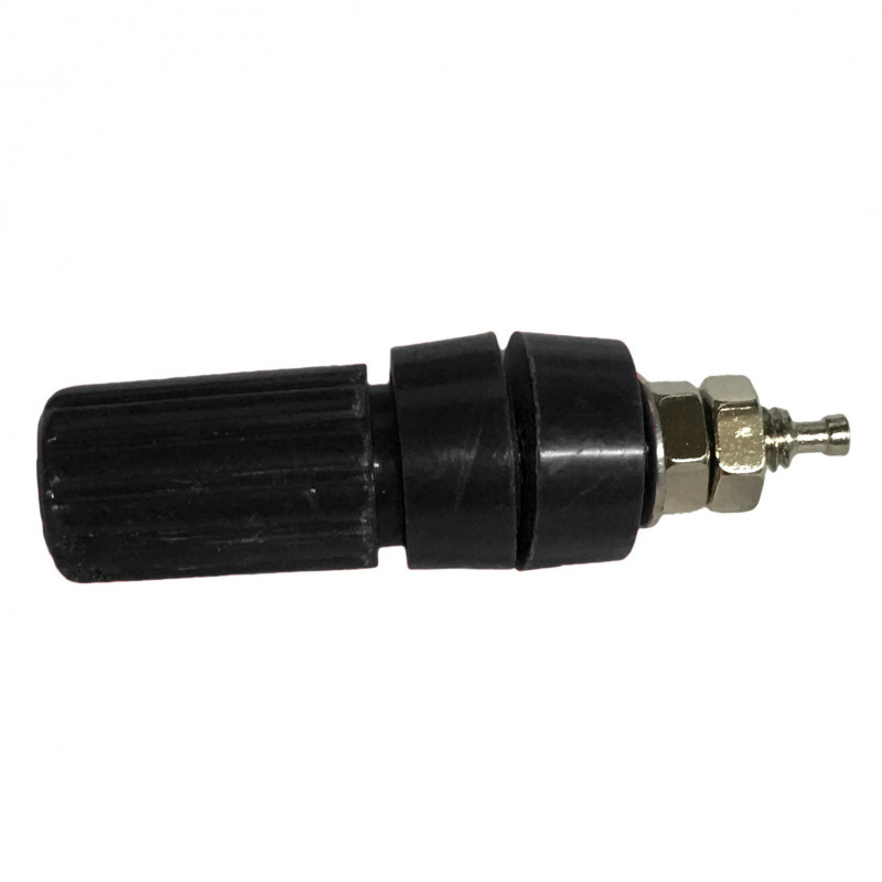 CONNECTORS, BINDING POST, 12MM, BLACK BP-3