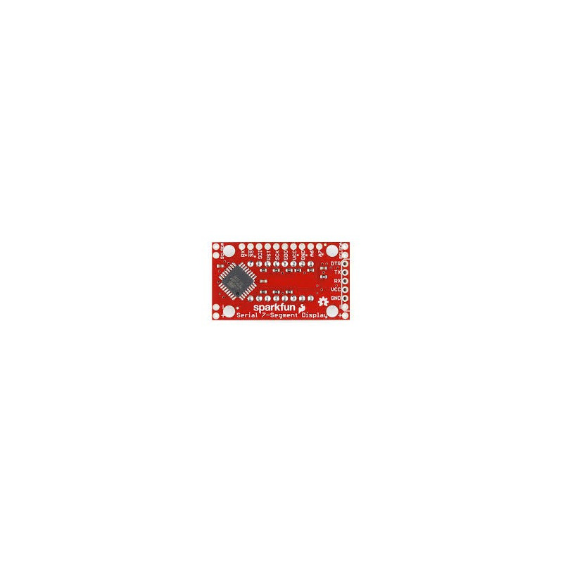 7-SEGMENT SERIAL DISPLAY - WHITE