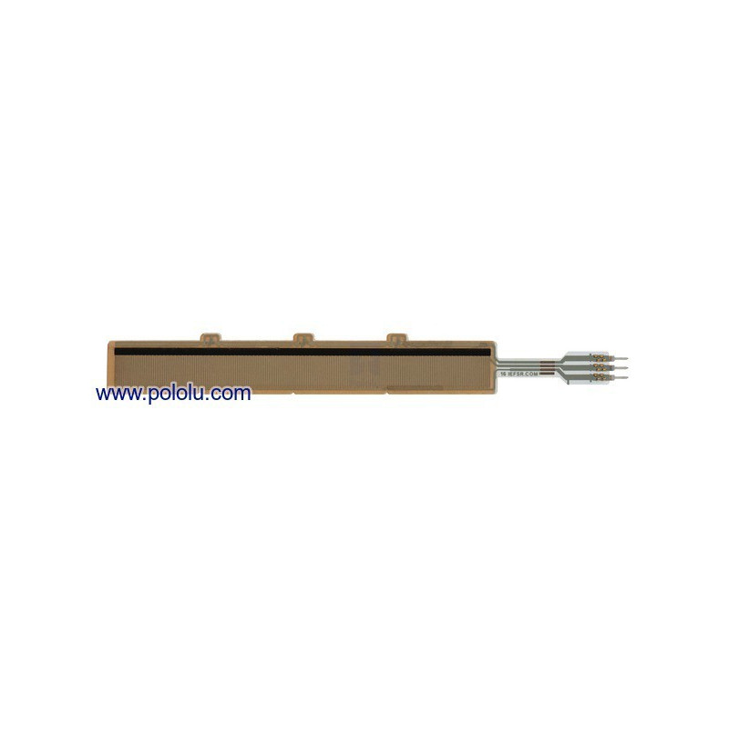 FORCE SENSING LINEAR POTENTIOMETER 4" X 0.4"