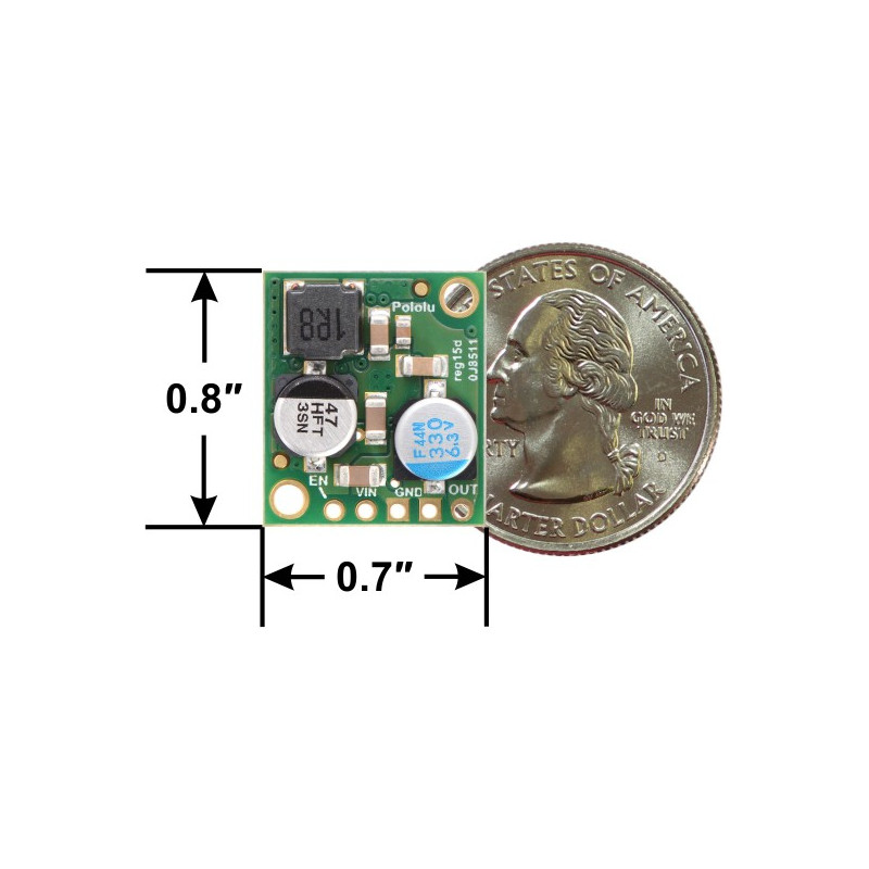 POLOLU 5V 5A STEP DOWN VOLTAGE REGULATOR D24V50F5