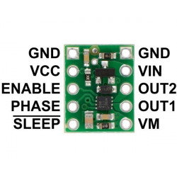 DRV8838 SINGLE BRUSHED DC MOTOR DRIVER CARRIER