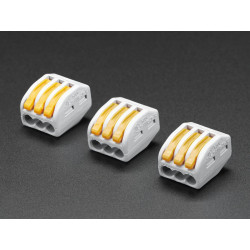 SNAP-ACTION WAGO 3 WIRE BLOCK 12-28AWG 300V 20A