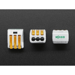 SNAP-ACTION WAGO 3 WIRE BLOCK 12-28AWG 300V 20A