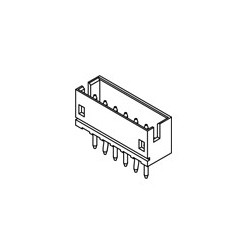 SOCKET, JST, 5PIN, 1.5MM 5/PKG