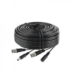 CCTV VIDEO/POWER BNC (M/M) AND DC (M/F) CABLE 100FT