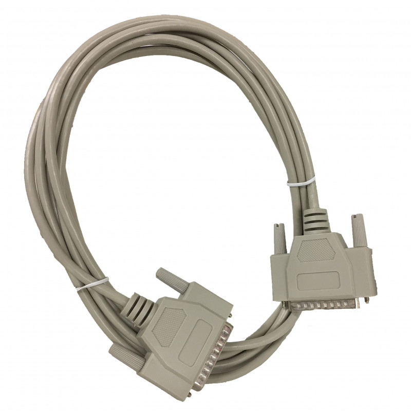 CABLE RS-232 DB25 (M/M)  10FT