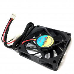 FAN 70X70X15MM 12VDC 3700RMP 29.7dBA 28CFM