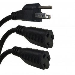 POWER CORD SPLITTER SJT 2...