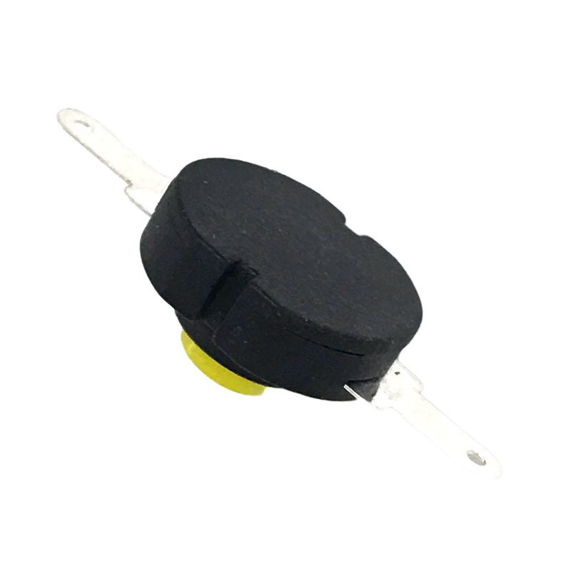 PUSH BUTTON SLIM FLAT ON-OFF SPST 50VDC 0.5A YELLOW