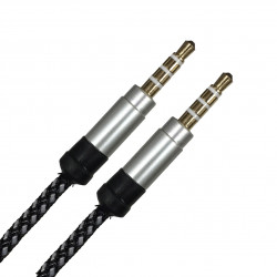 3.5MM TO 3.5MM 4 POLE CABLE, MALE TO MALE, 5FT