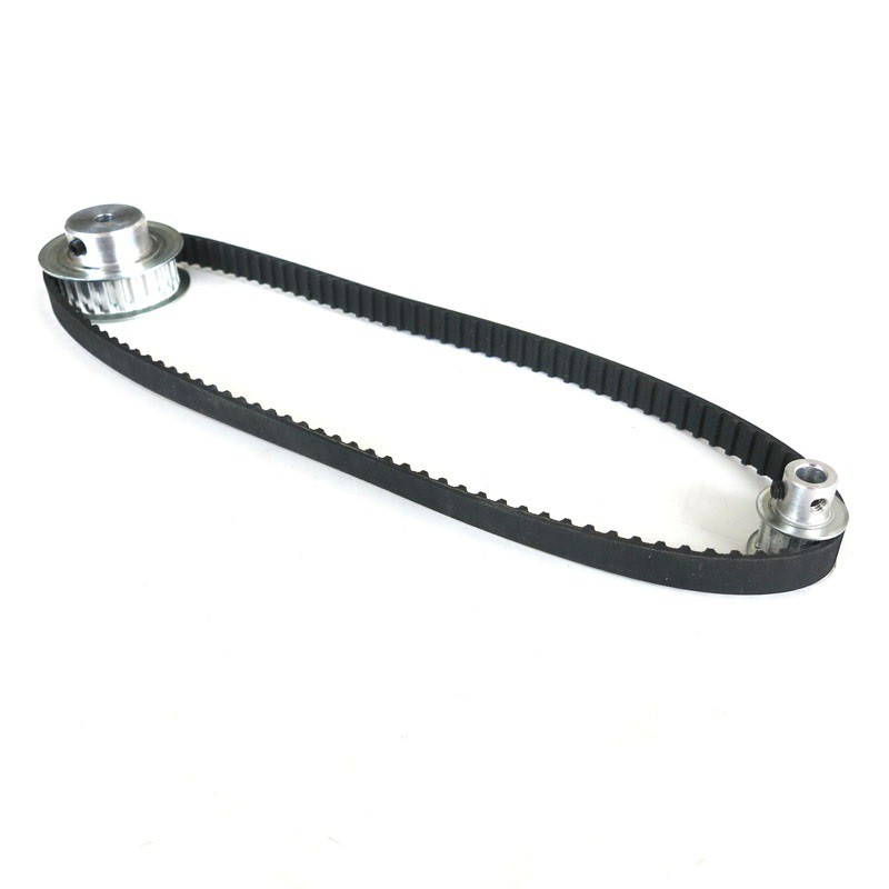 TIMING BELT 1:2.4 RATIO WITH 6MM PULLEYS