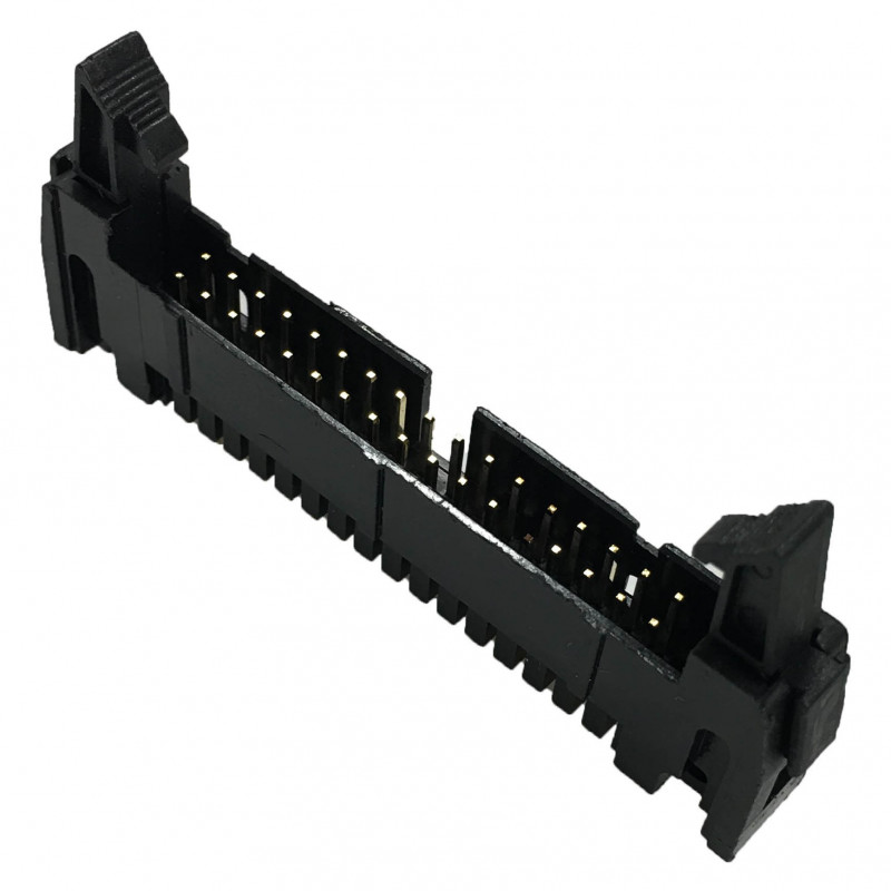 IDE / IDC EDGE SOCKET MOUNT CONNECTOR 34PIN LATCH