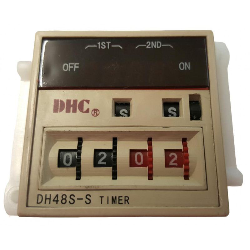 TIMER RELAY, 1S - 99M AC/DC 100V-240V