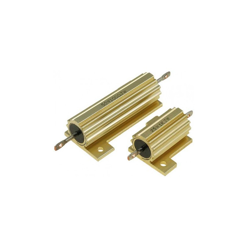 POWER RESISTORS 25W 4.7K WIREWOUND W/HEAT SHINK