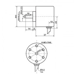 ROTARY ENCODER DHC40M6-360