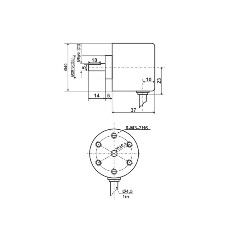 ROTARY ENCODER DHC40M6-360