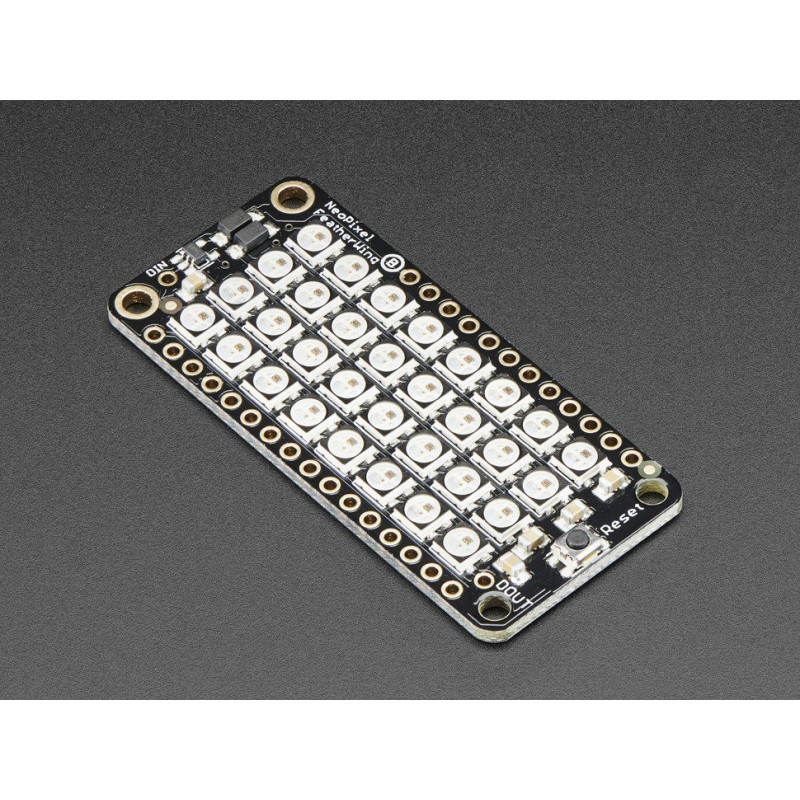 NEOPIXEL FEATHERWING 4X8 RGB LED FOR ALL FEATHER BOARDS