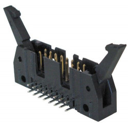 IDE / IDC EDGE SOCKET MOUNT CONNECTOR RIGHT ANGLE 60P LATCH