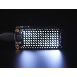 15 X 7 CHARLIEPLEX LED MATRIX FEATHERWING - COOL WHITE