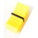 KNOB FOR SLIDER, YELLOW, 8MM SLOT