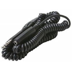 1/4" STEREO HEADPHONE EXTENSION COILED 25FT