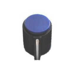 KNOB 20MMX12MM BLUE RN-115B