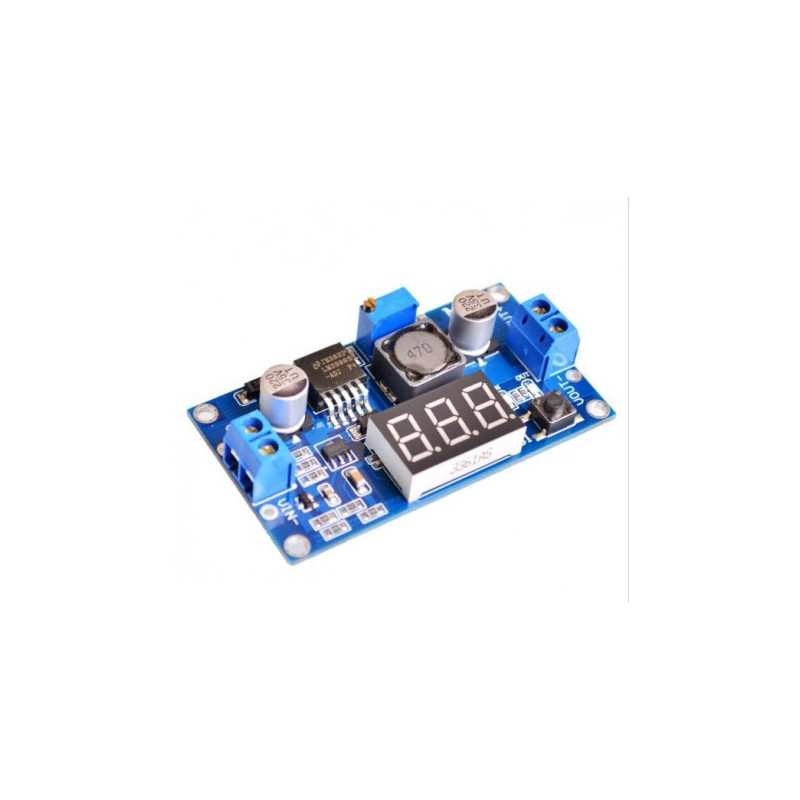 Lm2596 3a Step Down Dc Dc Converter W Display