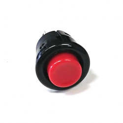 PUSH BUTTON DS-412-RED SPST...