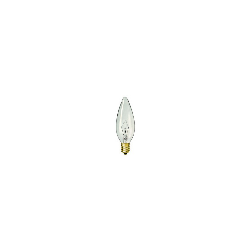 RCA B10 40W CLEAR CHANDELIER 2/PKG