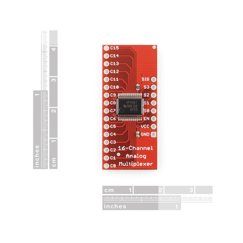 SPARKFUN ANALOG/DIGITAL MUX BREAKOUT - CD74HC4067