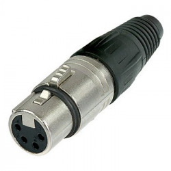 NEUTRIK 4 PIN XLR INLINE...