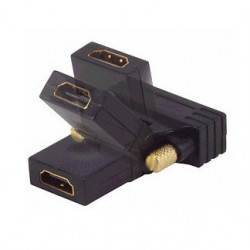 HDMI (F) TO DVI (M) 24+1 SWIVEL ADAPTOR