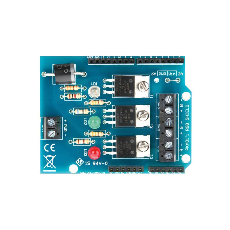 RGB SHIELD FOR ARDUINO