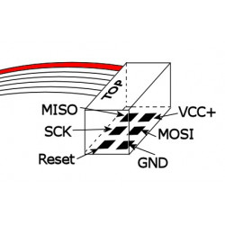 USBTINYISP AVR ATMEL PROGRAMMER